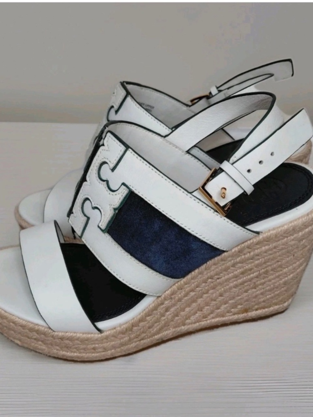 Tory Burch Sandals Ines Wedge Espadrilles